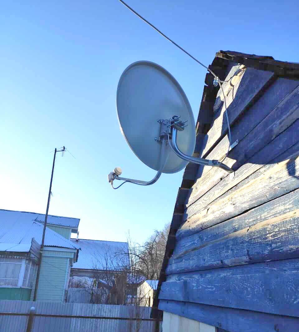 Установка антенн спутникового ТВ в Монино: фото №2